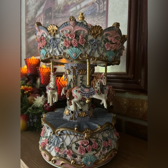 💙 Rare Vintage 1970’s Victorian Large Carousel Horse - Picture 16 of 17